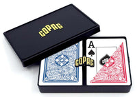 Copag Legacy Red Blue Poker Size Jumbo Index Double Deck Set- 12 Sets