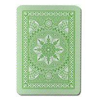 Modiano Cristallo Light Green Poker Size Jumbo 4 PIP Index Single Deck