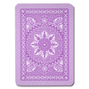 Modiano Cristallo Purple Poker Size Jumbo 4 PIP Index Single Deck