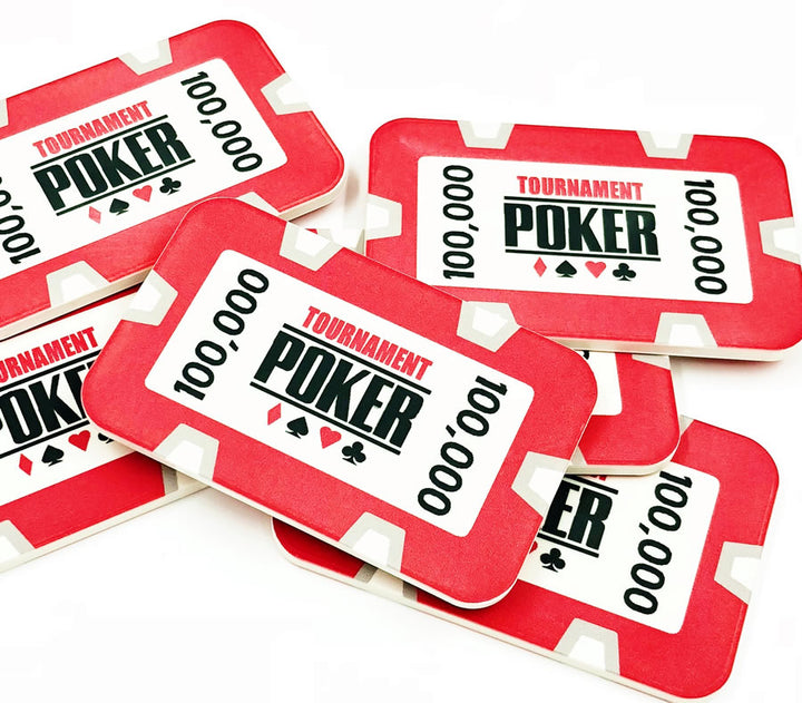 Custom Ceramic Poker Plaques - Tournament