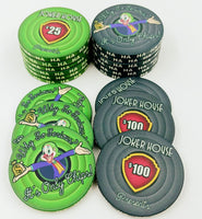Custom Ceramic Poker Chip - Joker House