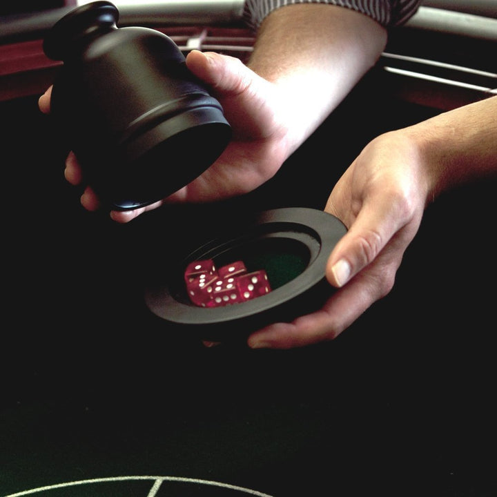 Deluxe Dice Cup Shaker in action
