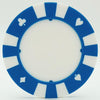 Giant Poker Chips - Blank - Blue