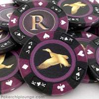 Prestige Series Custom Poker Chip - Golden Goose