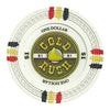 Gold Rush 13.5 Gram Clay Poker Chips in Standard Aluminum Case - 1000 Ct.