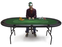 Green Sublimation Poker Table Felt