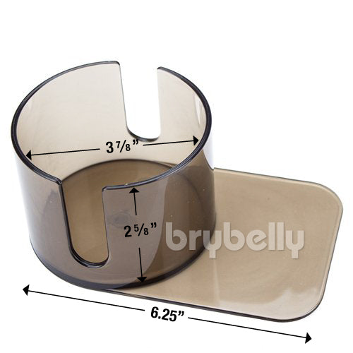 Jumbo Plastic Cup Holder with Cutout