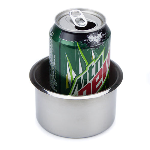 Jumbo Stainless Steel Drop in Cup Holder