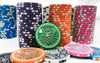 The King of Spades Custom Ceramic Poker Chips With Stacks