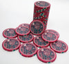 The King of Spades Custom Ceramic Poker Chips - Pink
