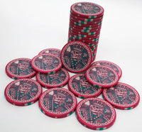King Of Spades Custom Ceramic Poker Chips - Pink