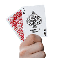 Red Brybelly Elite Medusa Deck - Poker (Wide) Size / Regular Index