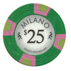 Milano 10 Gram Clay Poker Chips in Standard Aluminum Case - 300 Ct.