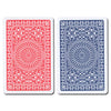 Modiano Club Red Blue Poker Size Regular Index Double Deck Set