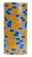 Monaco Club 13.5 Gram Clay Poker Chips - Stack Shot - 50 cents
