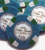Monaco Club 13.5 Gram Clay Poker Chips - $10 Face Shot