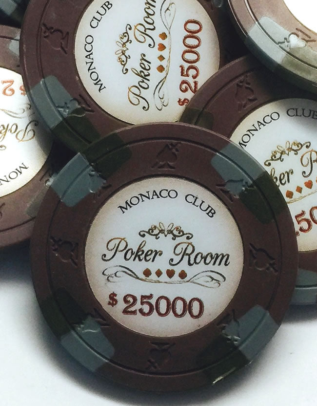 $2 Light Green Showdown Casino 13.5 Gram - 100 Poker Chips