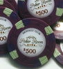 Monaco Club 13.5 Gram Clay Poker Chips - Face Shot - $500