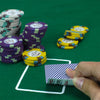 Monaco Club 13.5 Gram Clay Poker Chips In Play
