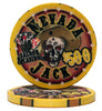 Nevada Jacks Skull 10 Gram Ceramic Poker Chips
