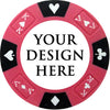 Prestige Series Custom Poker Chip - Pink