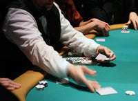 6 Row Plastic Poker Dealer Chip Tray