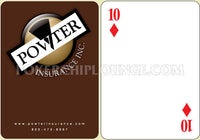 Custom Playing Card Decks - Powter Insurance