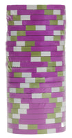 Poker Knights 13.5 Gram Clay Poker Chips - $5000 - Side Stack View