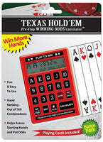 Texas Hold'Em Pre-Flop Odds Calculator w/Deck of Cards Package