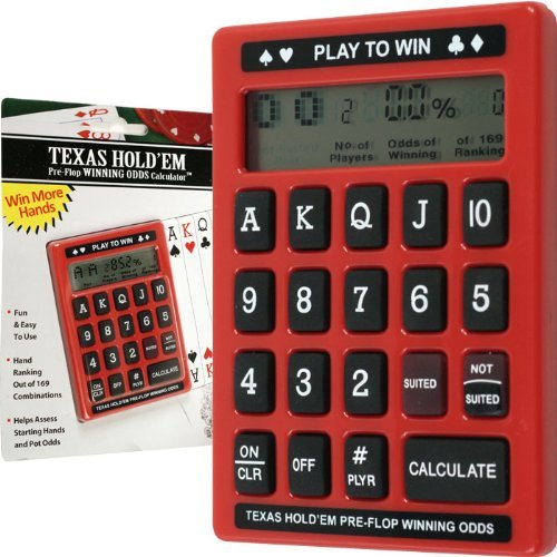 Texas Hold'Em Pre-Flop Odds Calculator w/Deck of Cards