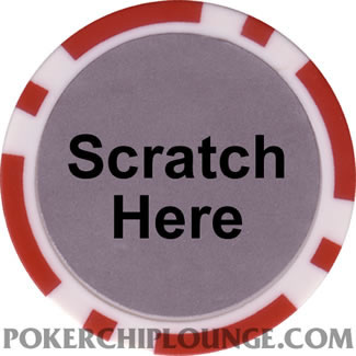 Custom Scratch Off Poker Chips