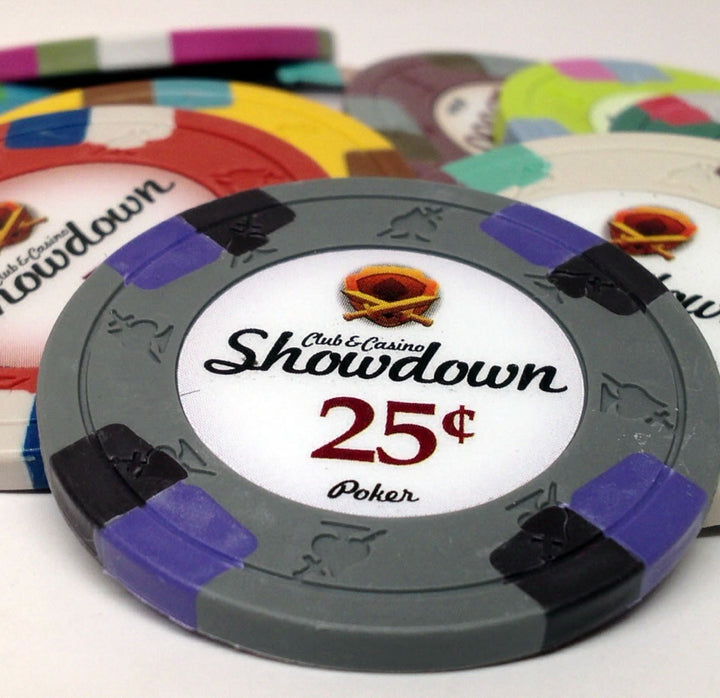 Showdown 13.5 Gram Poker Chip Sample Pack - 12 Chips