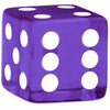 single purple19mm dice