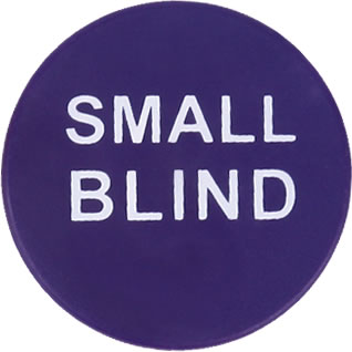 Small Blind Button 2" Diameter