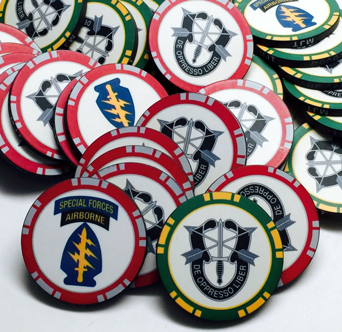Poker Chip Coins - Strike Your Coin