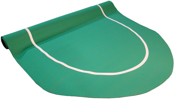 Sure Stick Rubber Foam Table Top - Green