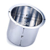 Vivid Silver Aluminum Cup Holder