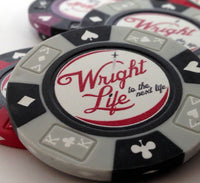 Prestige Series Custom Poker Chip - Wright Life